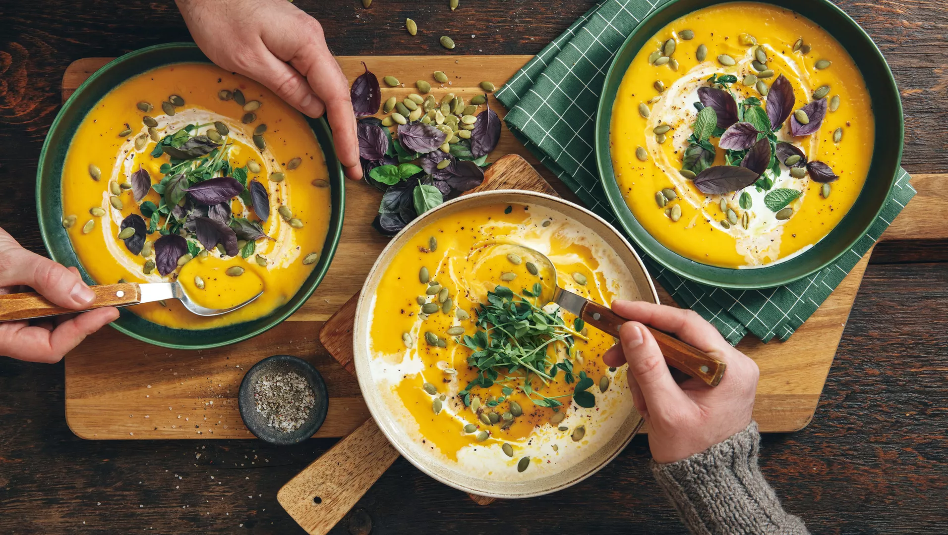 Saisonale Speisekarte